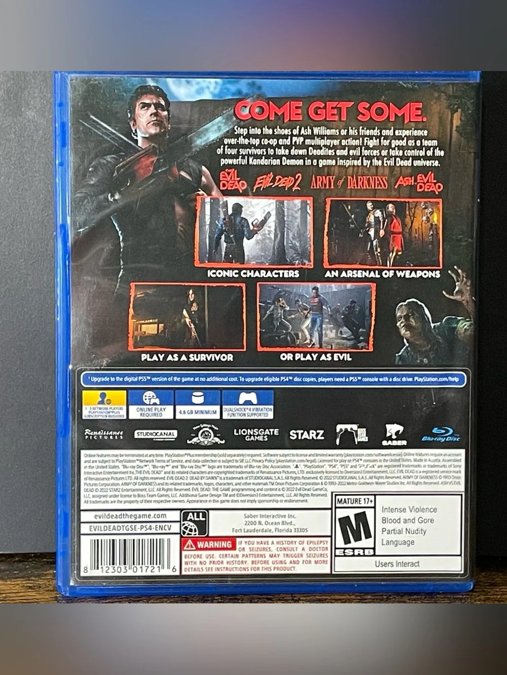 Evil Dead: The Game - (PS4)